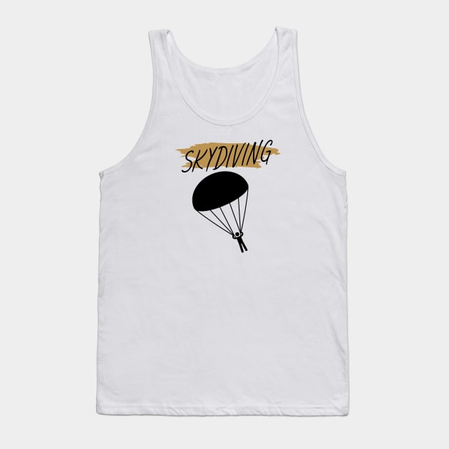 Skydiving Tank Top by maxcode